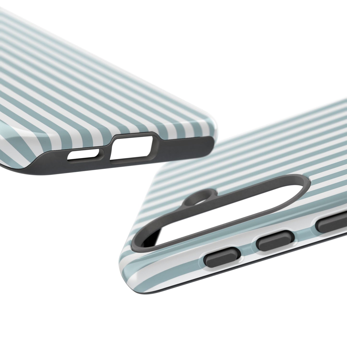 Blue & White Stripe Samsung Case