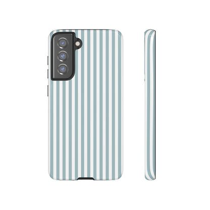Blue & White Stripe Samsung Case