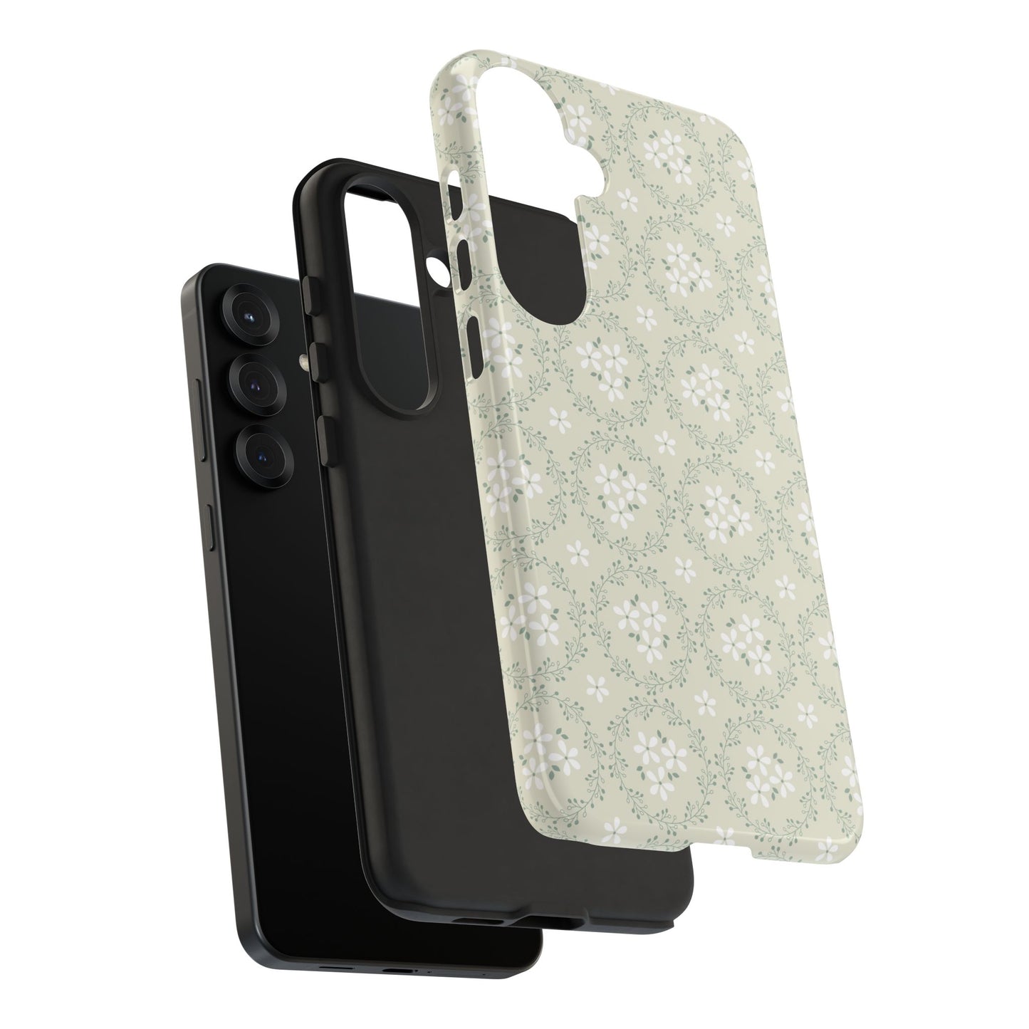 Vintage Daisy Wreath Samsung Case
