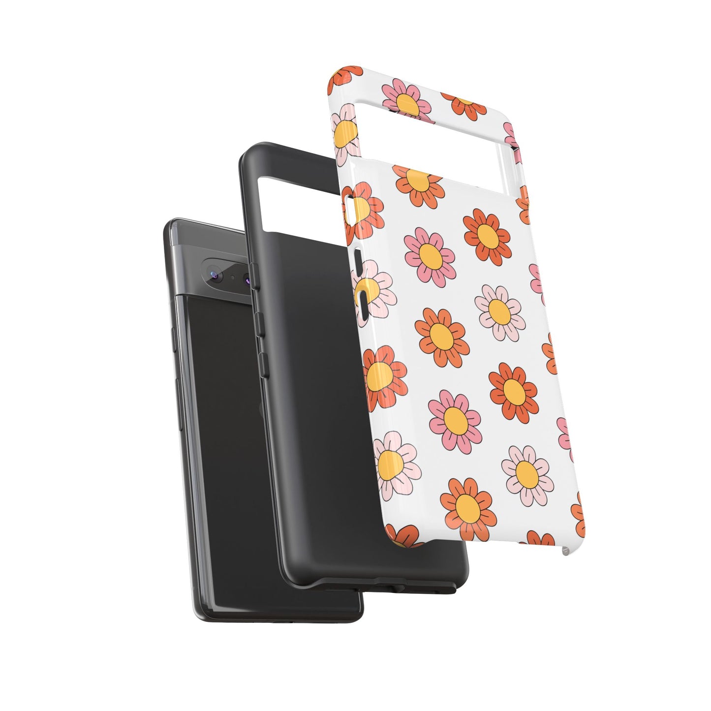 Retro Daisy Google Pixel Case