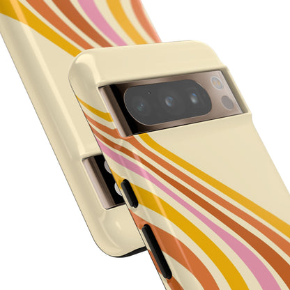 Retro Wave Swirl Google Pixel Case