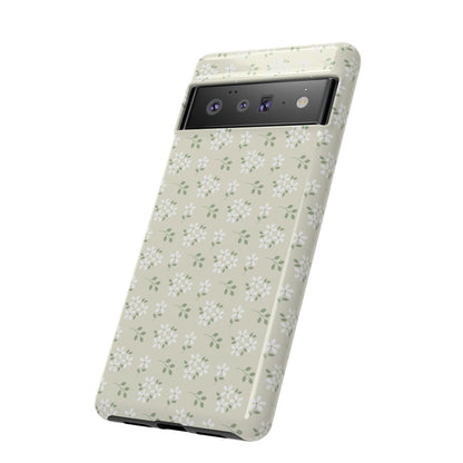 Beige Daisy Bloom Google Pixel Case