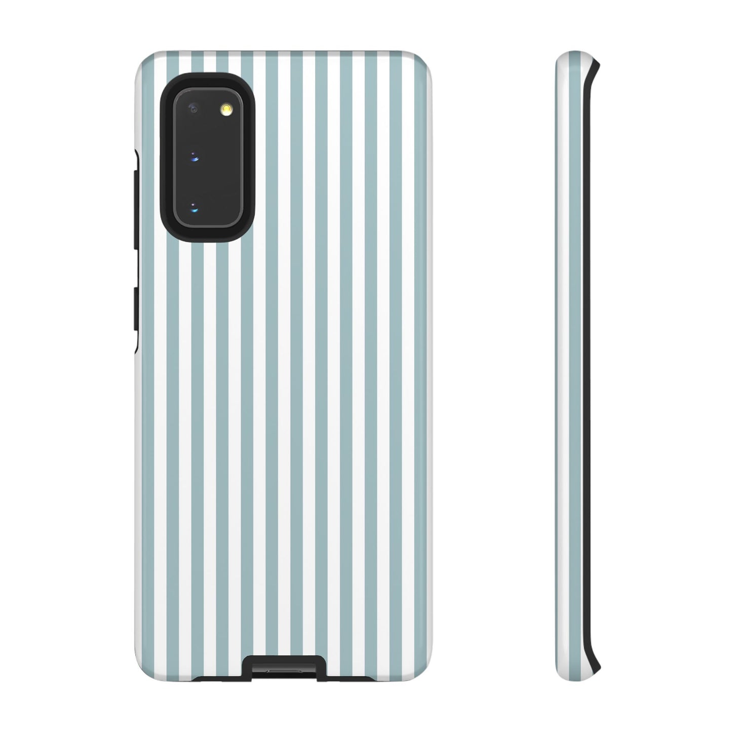 Blue & White Stripe Samsung Case