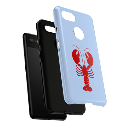 Red Lobster on Sky Blue Google Pixel Case