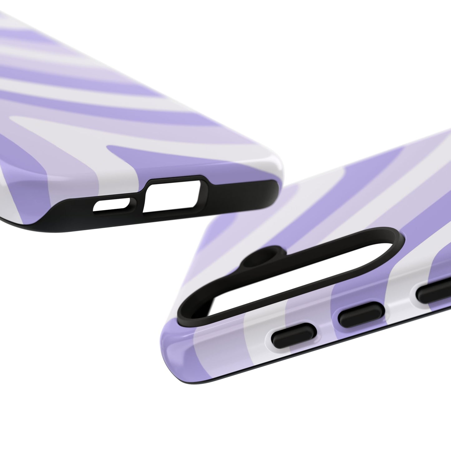 Lavender Wave Abstract Samsung Case