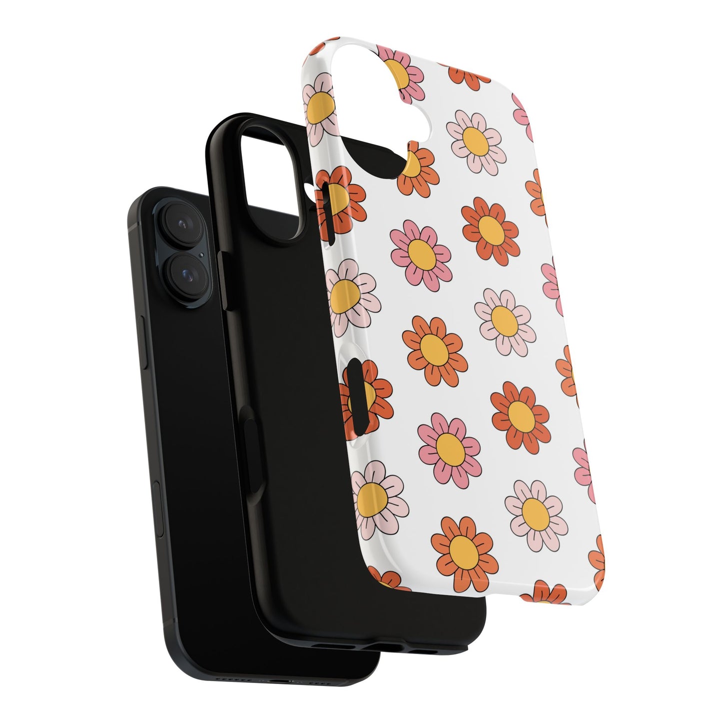 Retro Daisy iPhone Case