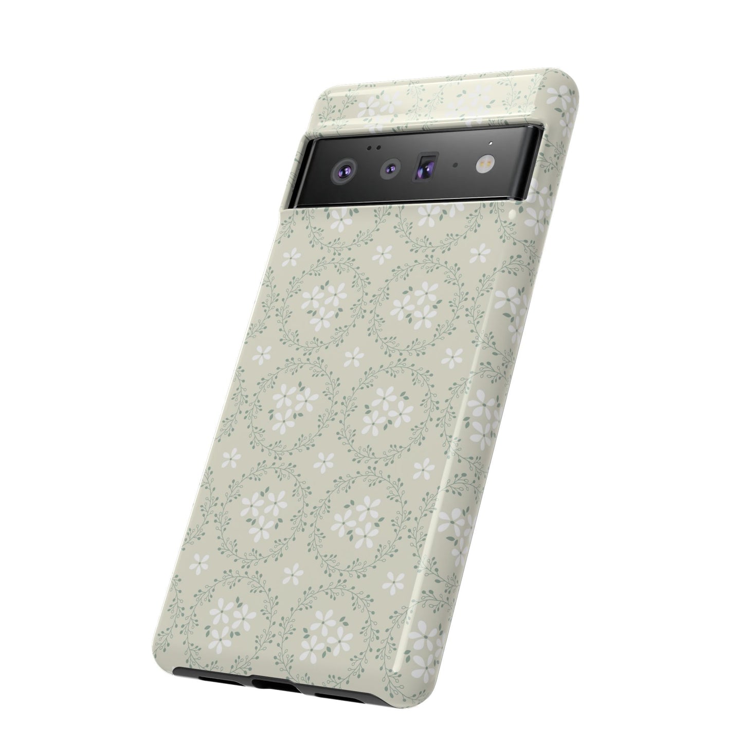 Vintage Daisy Wreath Google Pixel Case