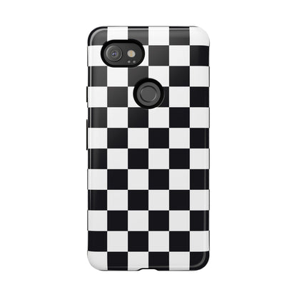 Black & White Checkerboard Google Pixel Case