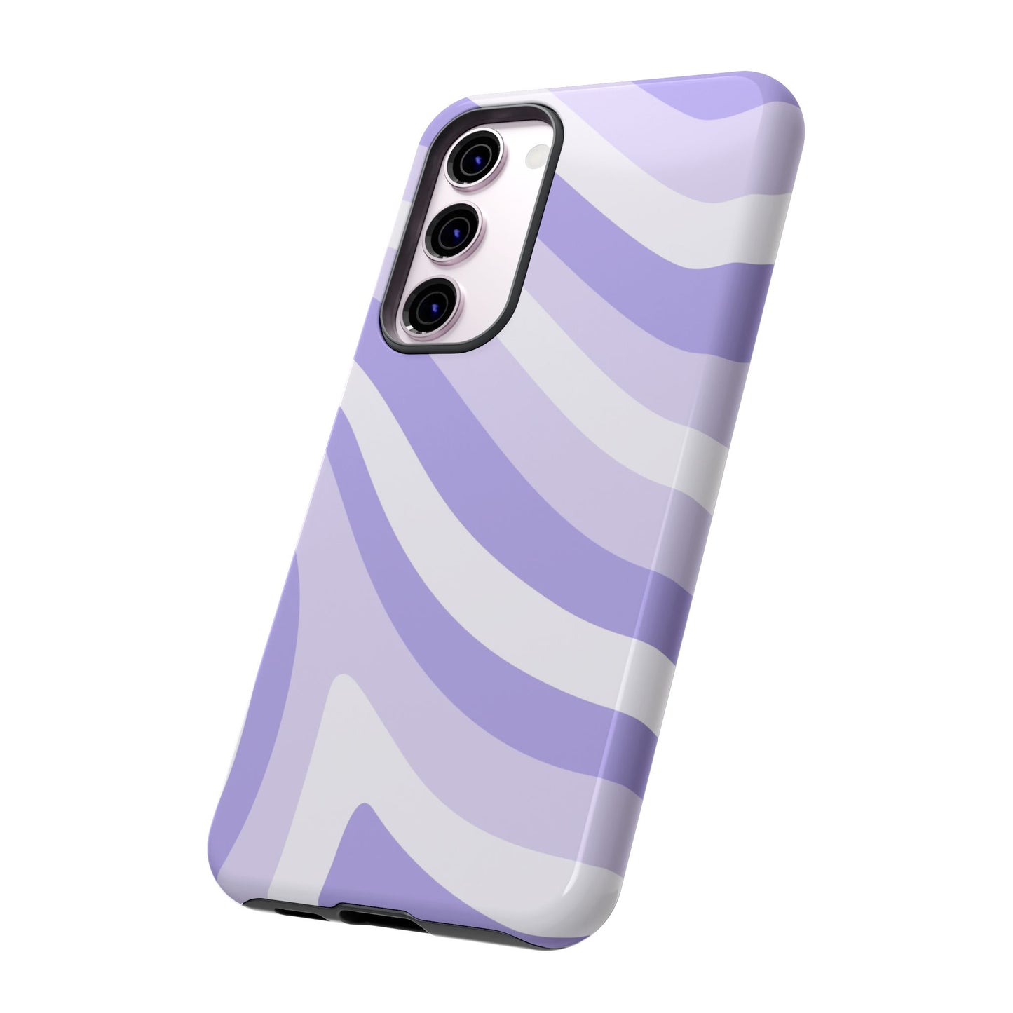 Lavender Wave Abstract Samsung Case