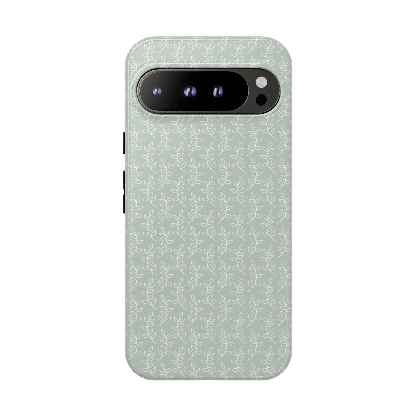 Minimal Leaf Print Google Pixel Case