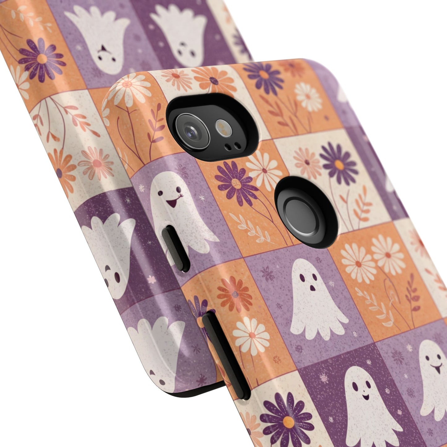 Ghost Floral Checkerboard Google Pixel Case
