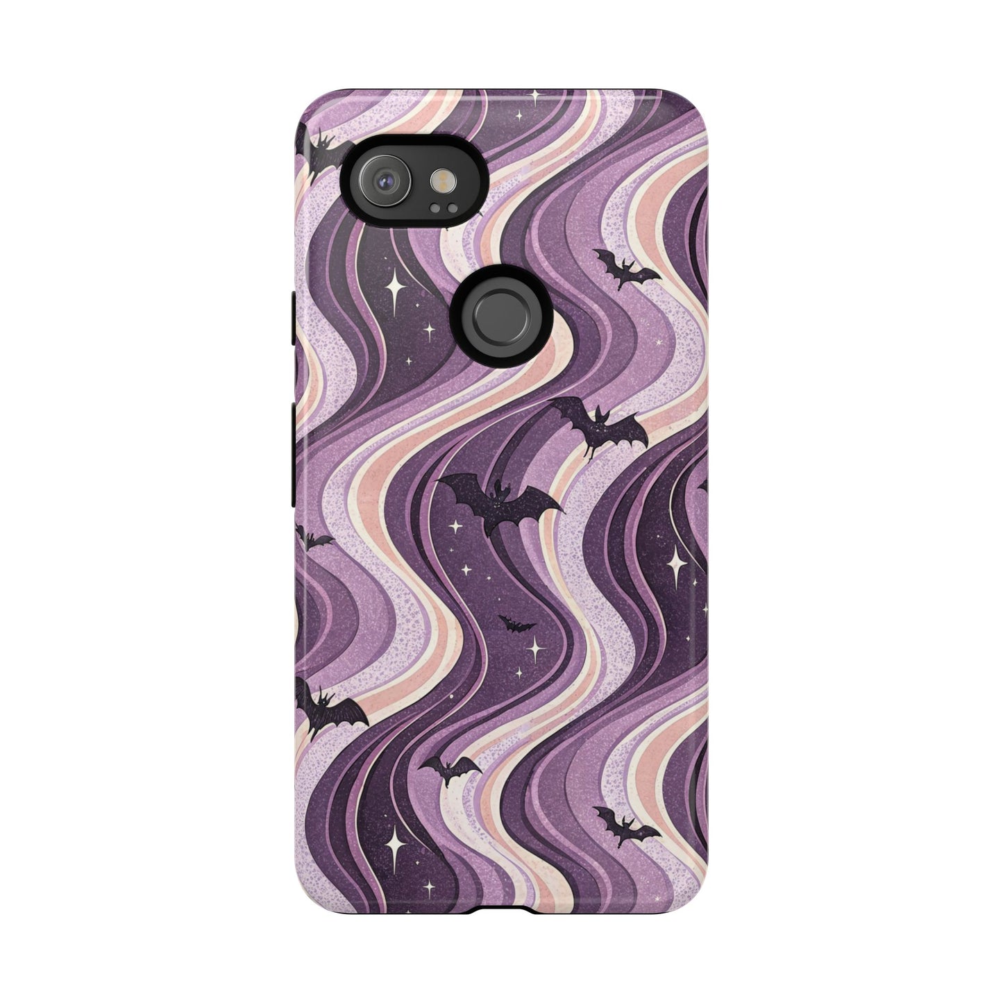 Retro Bats & Swirls Google Pixel Case