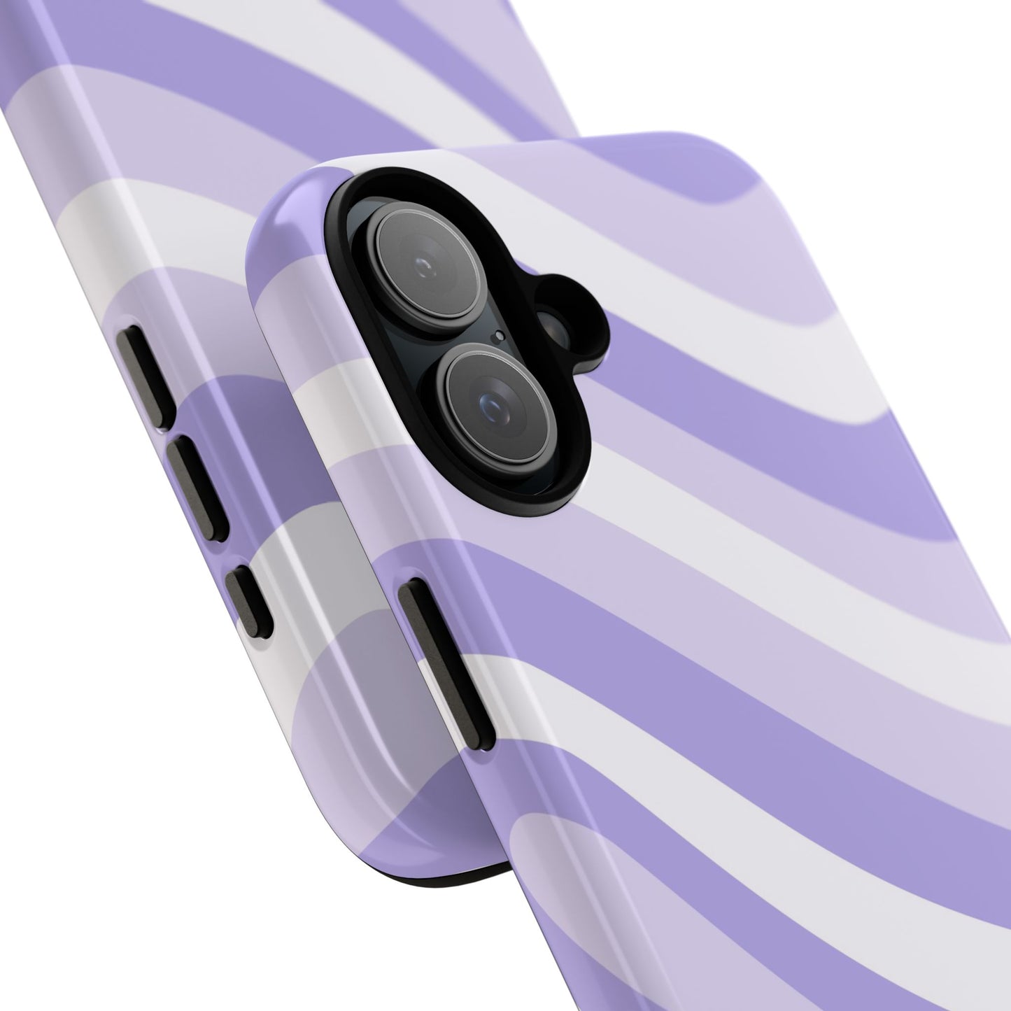 Lavender Wave Abstract iPhone Case