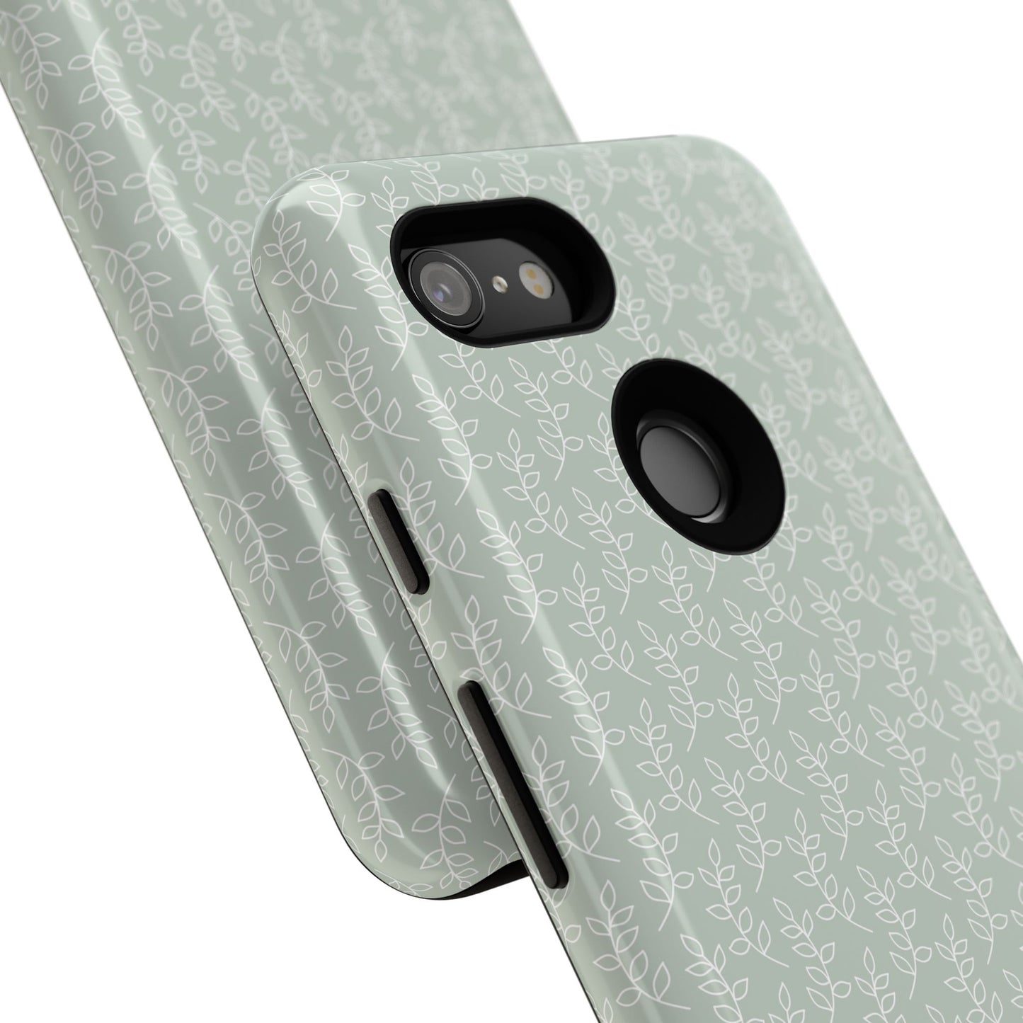 Minimal Leaf Print Google Pixel Case