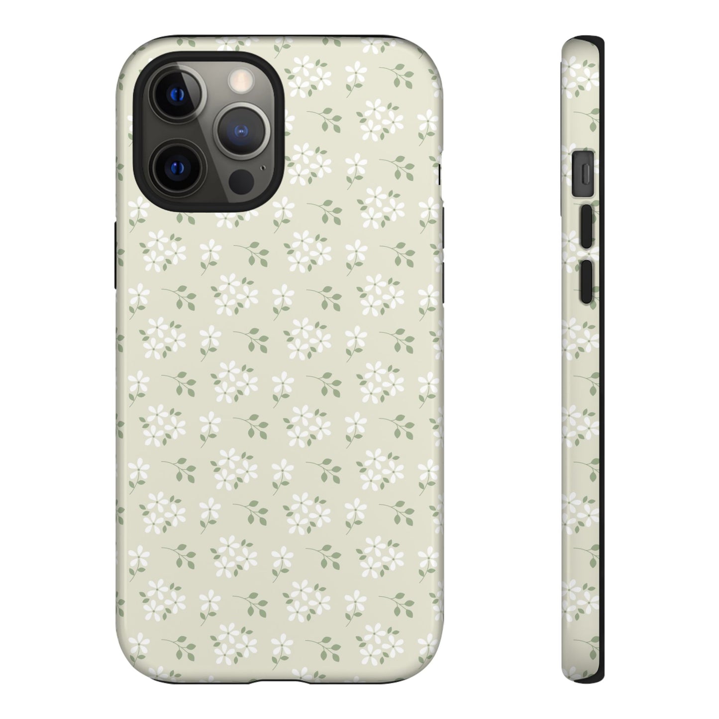 Beige Daisy Bloom iPhone Case