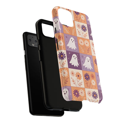 Ghost Floral Checkerboard Google Pixel Case
