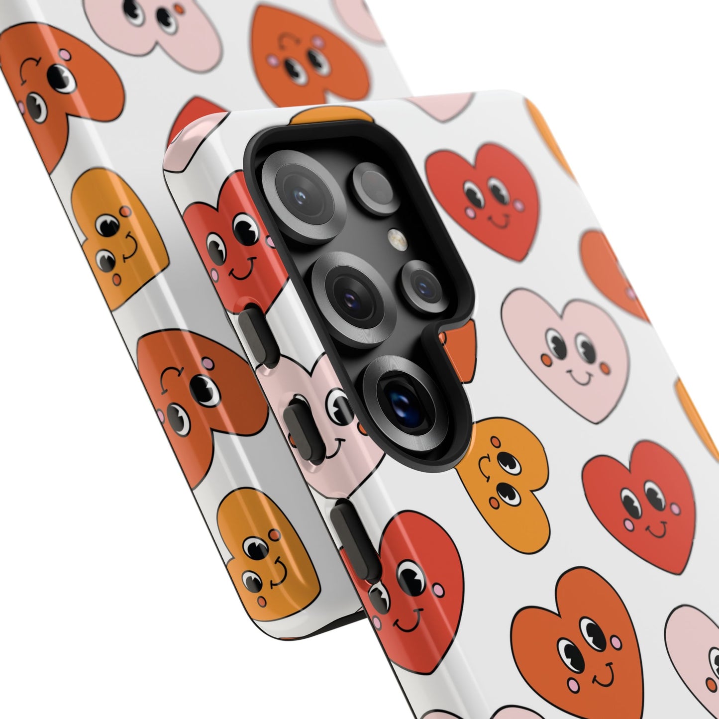 Smiley Heart Faces Samsung Case