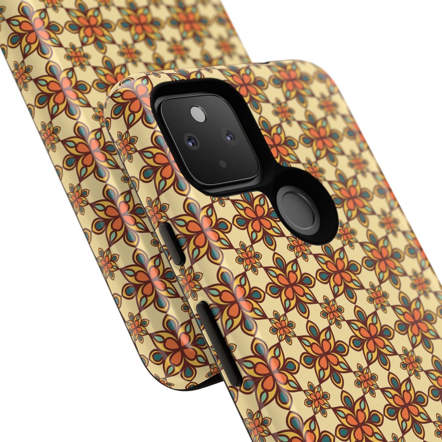 Retro Mandala Floral Google Pixel Case