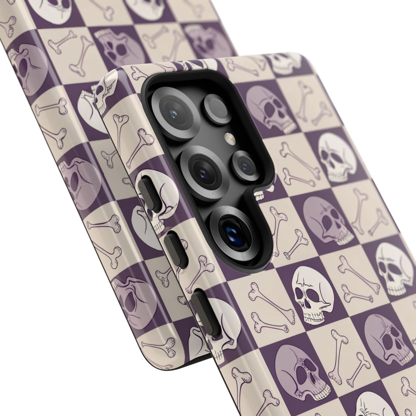 Skull & Bones Checkered Samsung Case