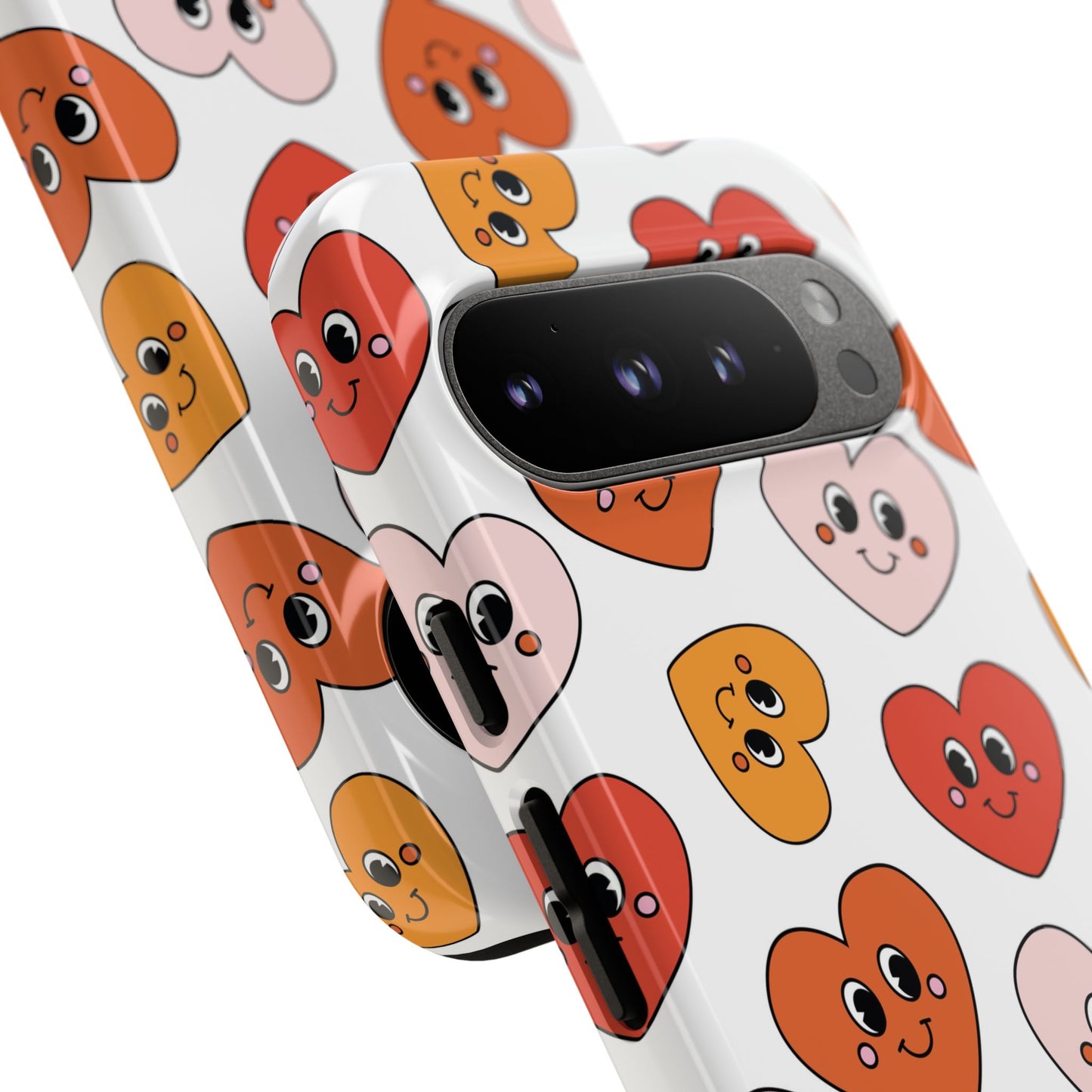 Smiley Heart Faces Google Pixel Case