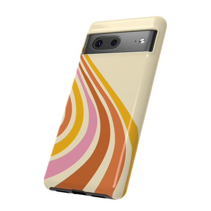 Retro Wave Swirl Google Pixel Case