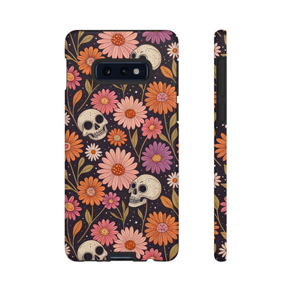 Skulls & Fall Florals Samsung Case