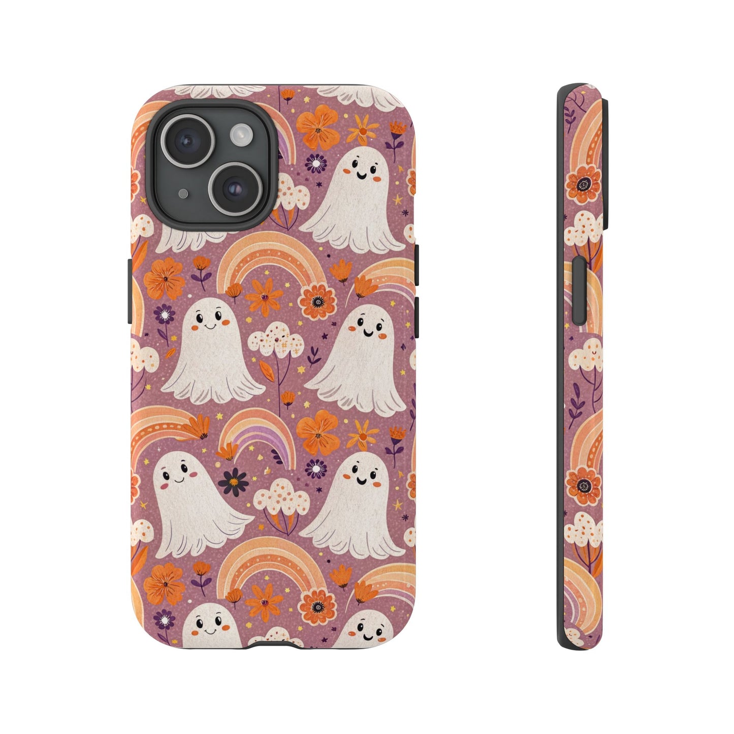 Pastel Halloween Ghost iPhone Case