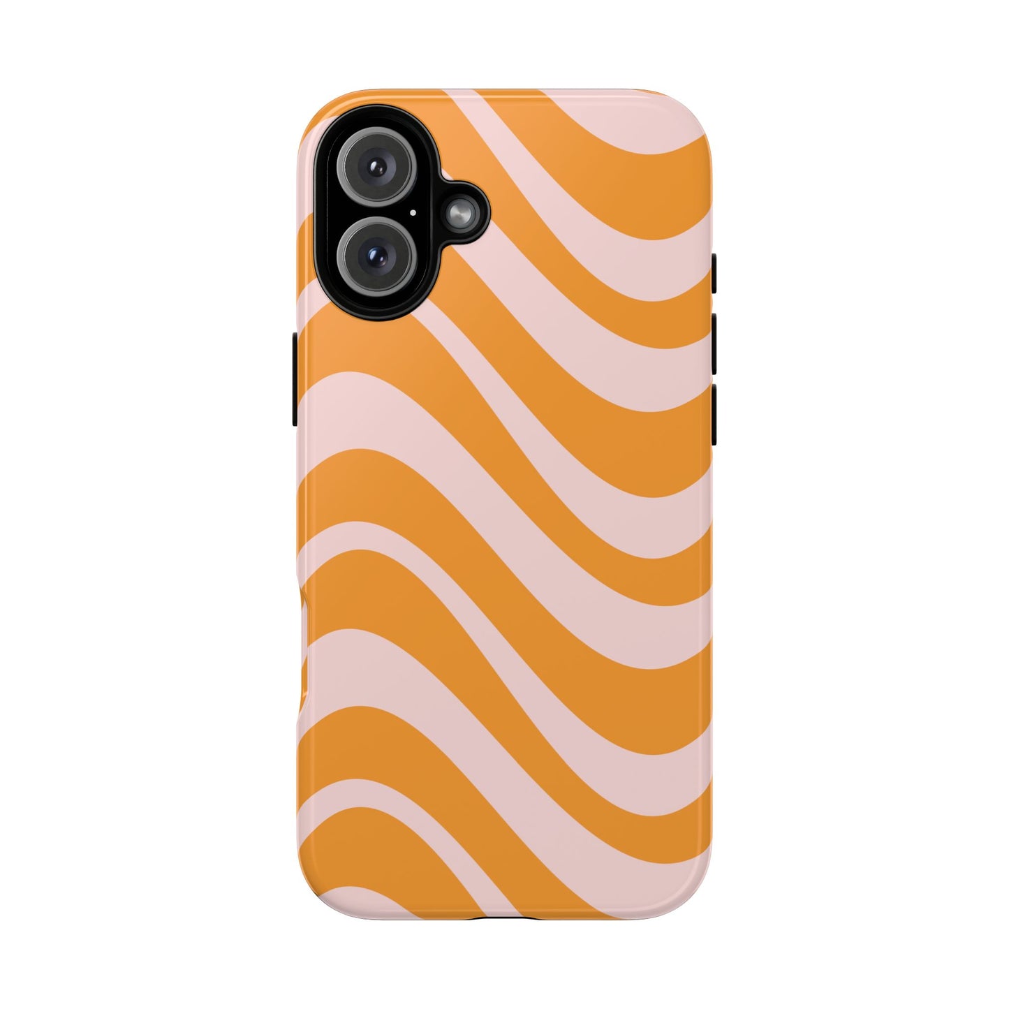 Retro Wavy Stripe iPhone Case