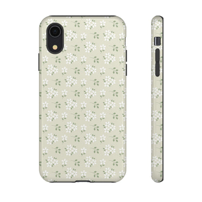 Beige Daisy Bloom iPhone Case