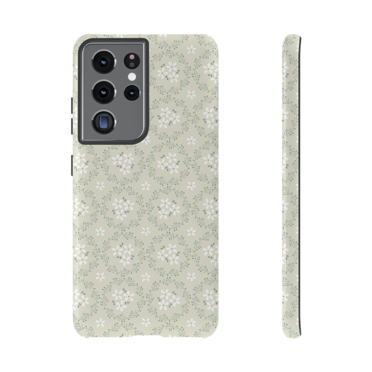 Vintage Daisy Wreath Samsung Case