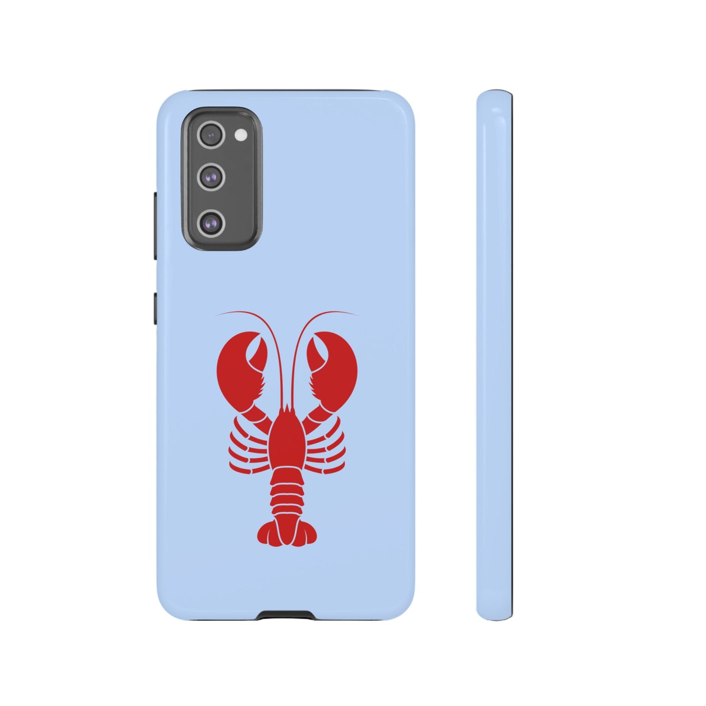Red Lobster on Sky Blue Samsung Case
