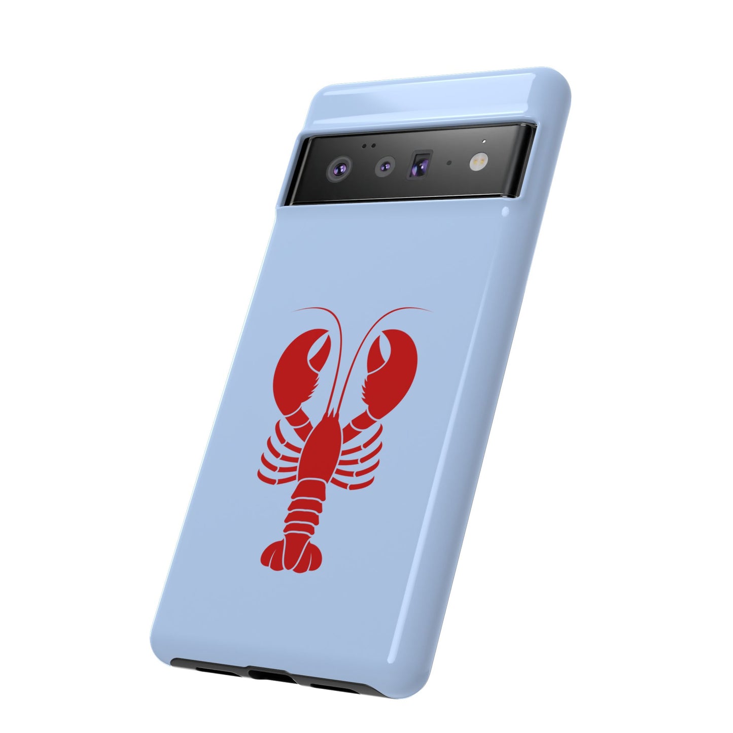 Red Lobster on Sky Blue Google Pixel Case