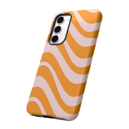 Retro Wavy Stripe Samsung Case