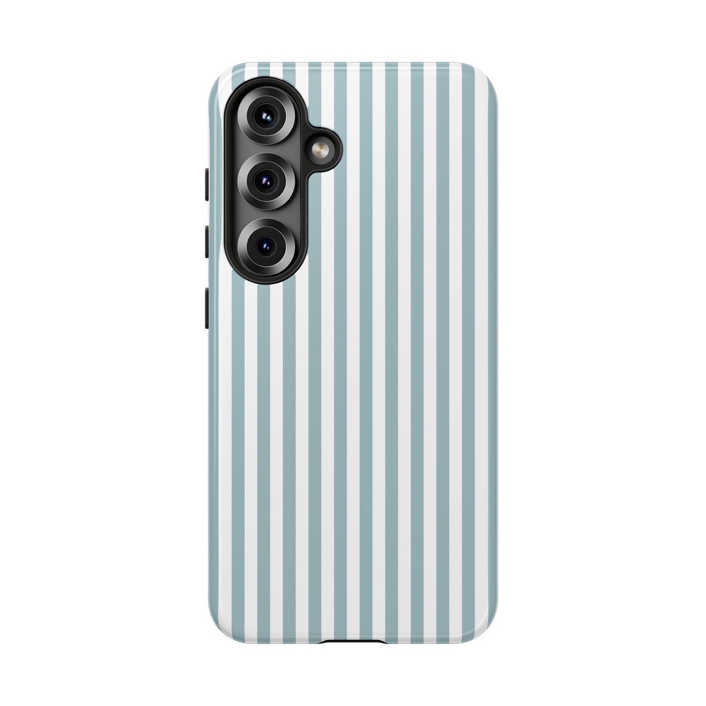 Blue & White Stripe Samsung Case