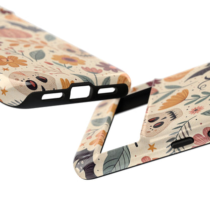 Halloween Skulls & Pumpkins Floral Google Pixel Case