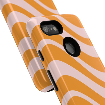 Retro Wavy Stripe Google Pixel Case