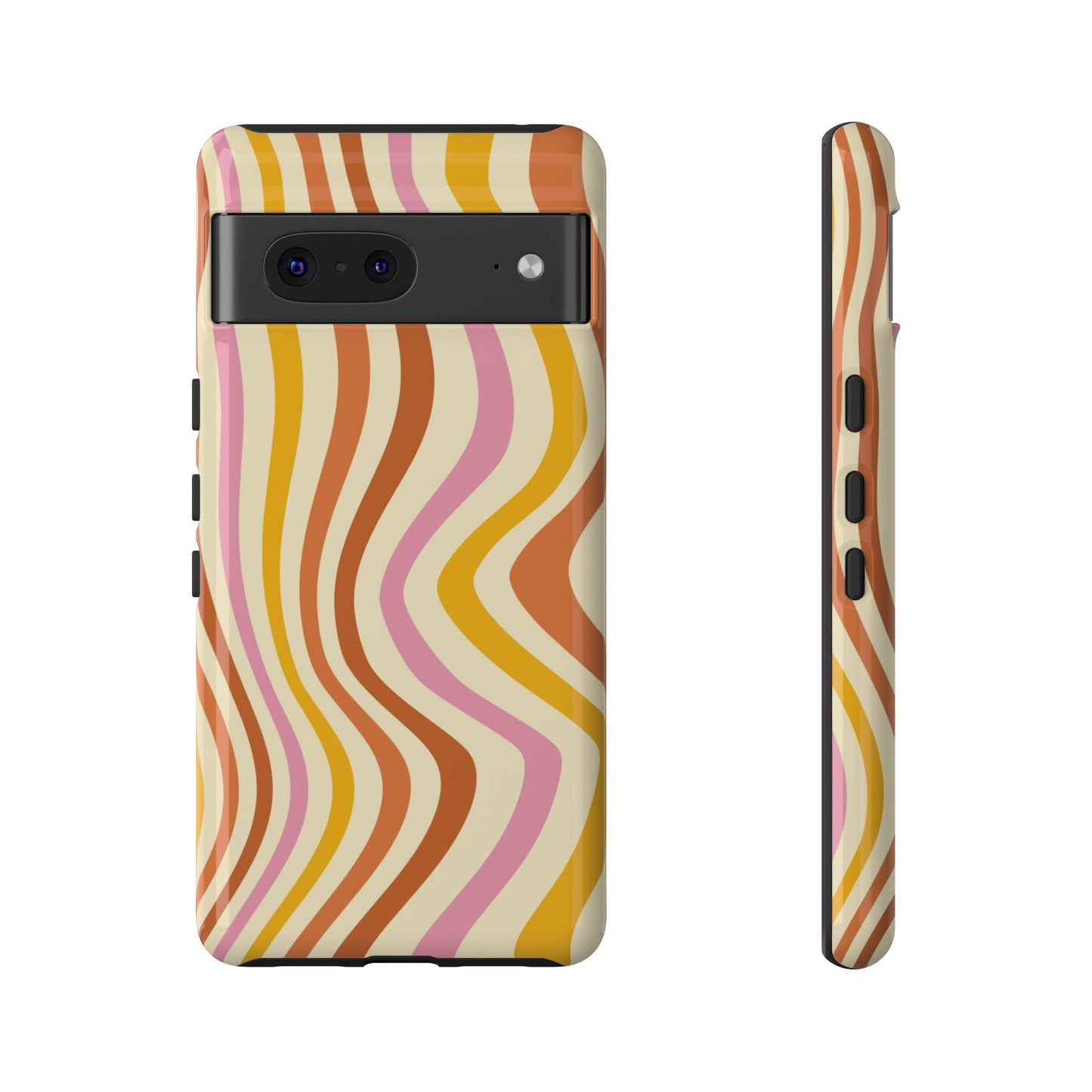 Retro Sunset Wave Google Pixel Case