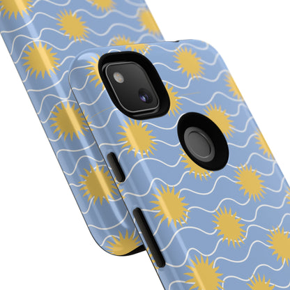 Sunny Waves Blue Google Pixel Case
