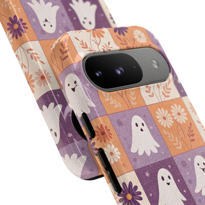 Ghost Floral Checkerboard Google Pixel Case