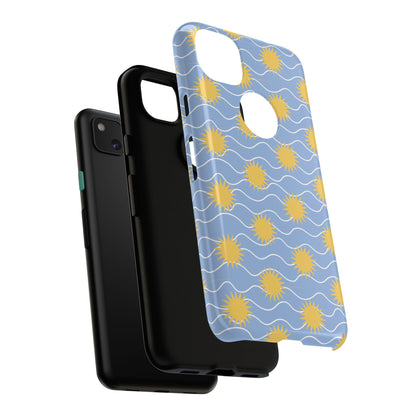 Sunny Waves Blue Google Pixel Case