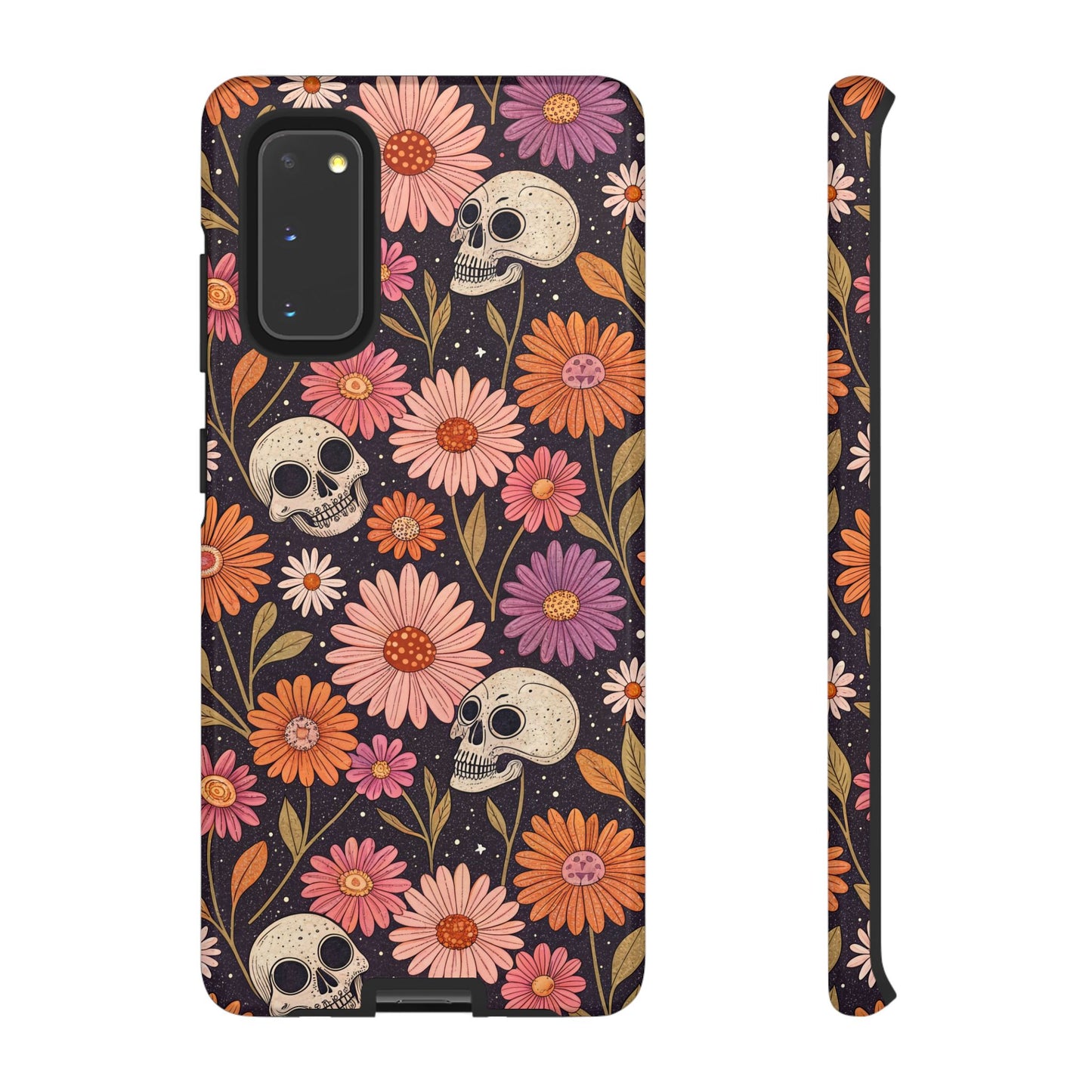 Skulls & Fall Florals Samsung Case
