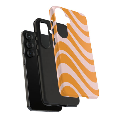 Retro Wavy Stripe Samsung Case