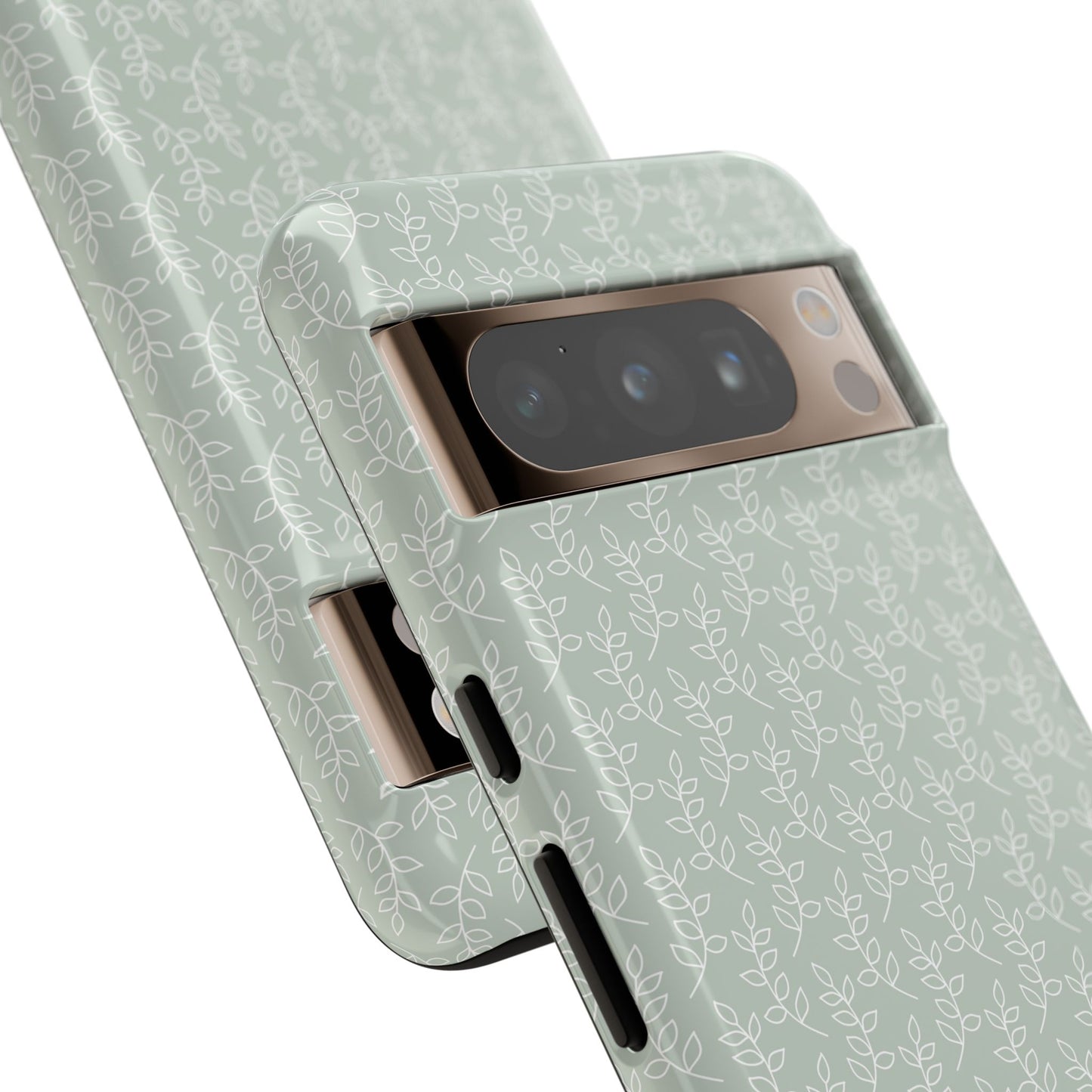 Minimal Leaf Print Google Pixel Case