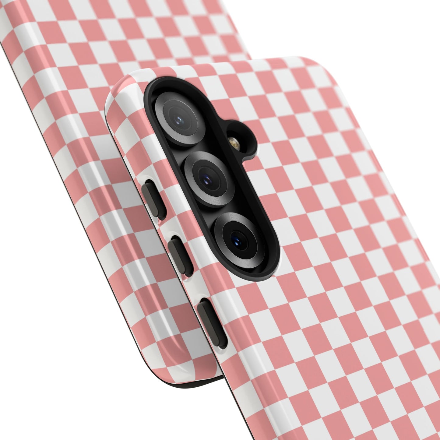 Pink Checkerboard Samsung Case