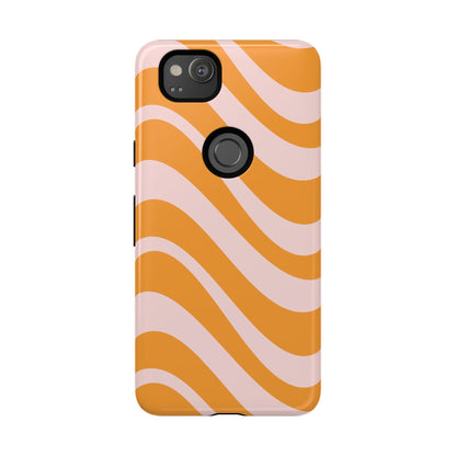 Retro Wavy Stripe Google Pixel Case