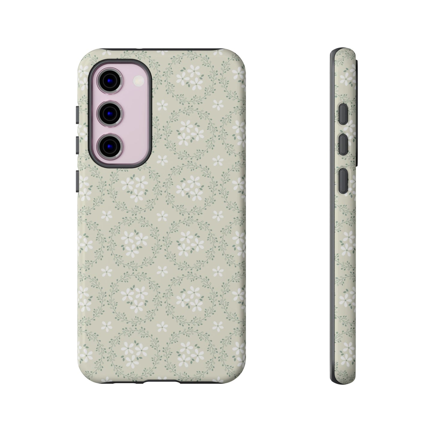 Vintage Daisy Wreath Samsung Case
