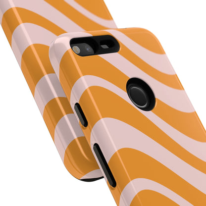 Retro Wavy Stripe Google Pixel Case