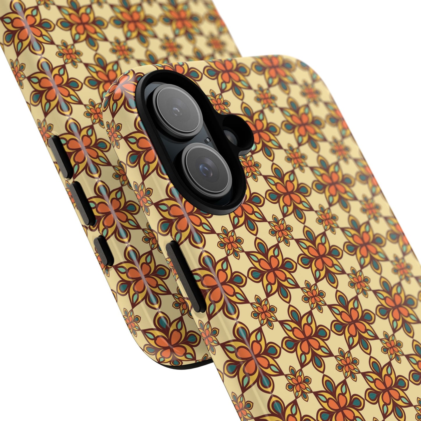 Retro Mandala Floral iPhone Case