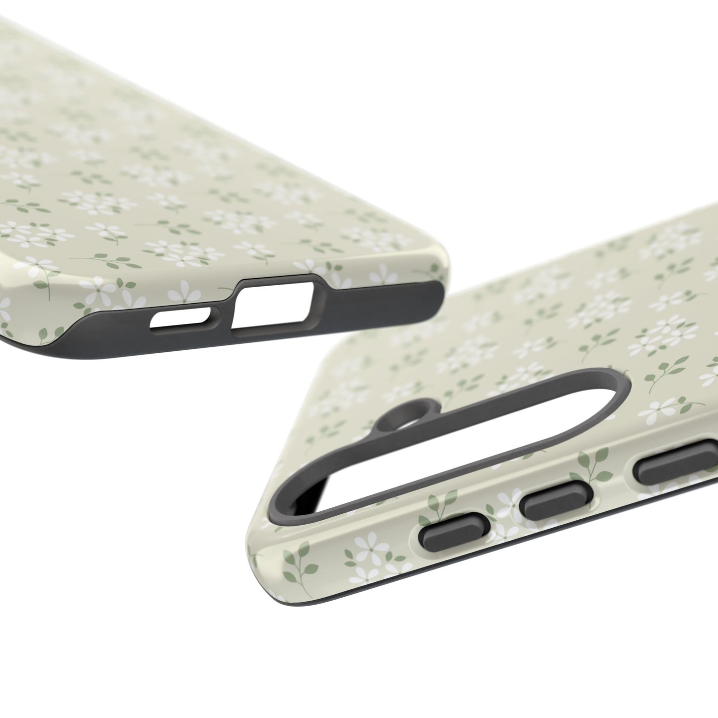 Beige Daisy Bloom Samsung Case