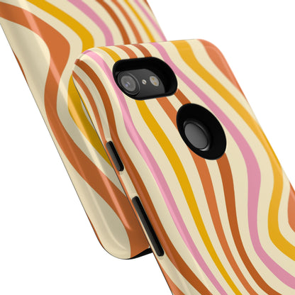 Retro Sunset Wave Google Pixel Case
